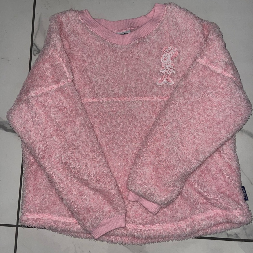 Fuzzy Pink Disney Minnie Jersey